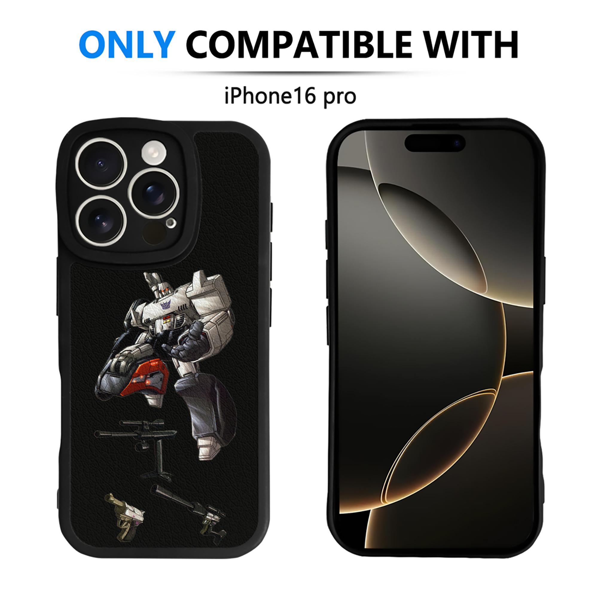 （画像用）  【iPhone 16シリーズ対応】シリコンスマホケース（レザー調） 材質：シリコン